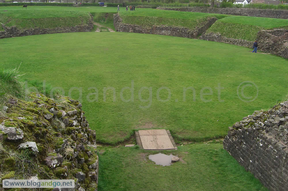 Main entrance to Caerleon amphitheatre